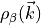 \rho_\beta(\vec k)