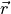 {\vec r}