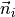 \vec {n}_i