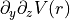 \partial_y \partial_z V(r)